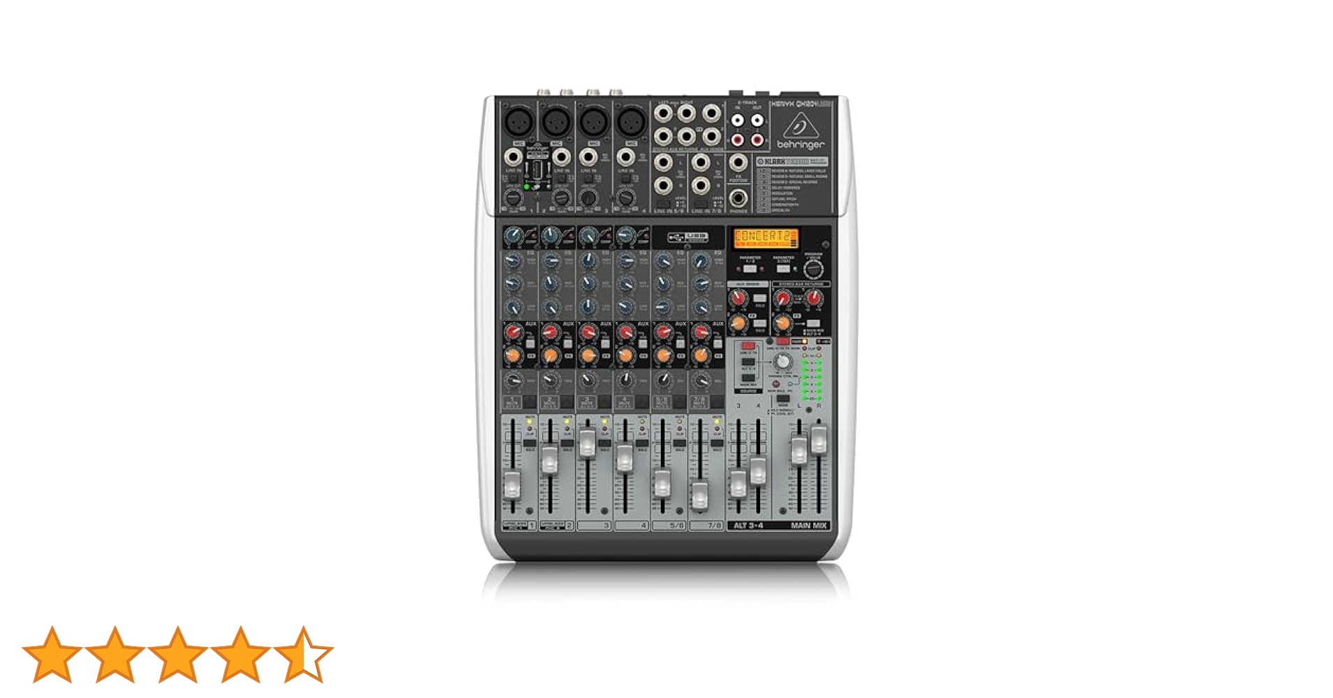 Behringer XENYX QX1002USB アナログミキサー QX1002USB XENYX - 製品一覧 - ベリンガー公式ホームページ